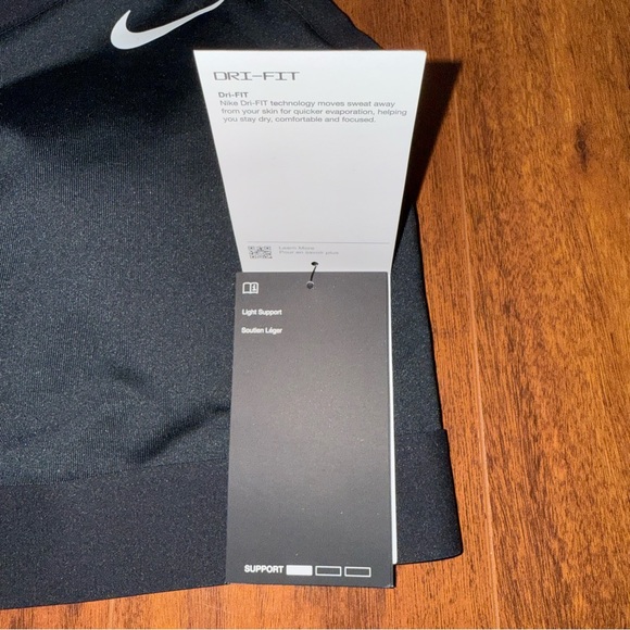 NWT Nike Indy Bra Women’s 2X Black Dri-FIT Light Support Sports Bra Athletic - Picture 2 of 9